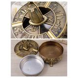 Ashtray with Rotatable Lid Metal Dubai Middle Eastern