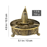 Ashtray with Rotatable Lid Metal Dubai Middle Eastern
