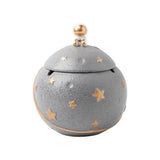 astronaut ashtray with lid ceramic ash tray smokeless nasa windproof