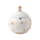 astronaut ashtray with lid ceramic ash tray smokeless nasa windproof