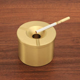 brass ashtray with lid metal ash tray gold outdoor