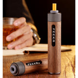 car ashtray alloy tube ash tray outdoor metal walnut 