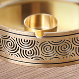 smokeless ashtray outdoor ash tray vintage copper cool