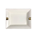 cigar ashtray black white ash tray minimalist ceramic