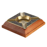 cigar ashtray outdoor ash tray wooden wood elegant
