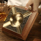 cigar ashtray outdoor ash tray wooden wood elegant