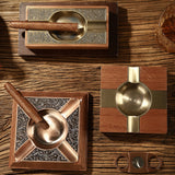 cigar ashtray outdoor ash tray wooden wood elegant