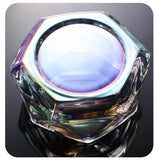 cool crystal lead free glass ashtray outdoor ash tray colorful