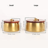 outdoor ashtray with lid cute cool copper ash tray gold smokeless minimalist windproof classy