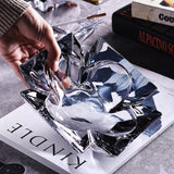 Glass Ashtray Star Petal Shape Large Crystal Ash Tray Outdoor
