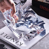 Glass Ashtray Star Petal Shape Large Crystal Ash Tray Outdoor