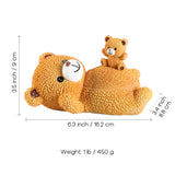 smokeless ashtray cute animal ash tray with lid bear cat dog