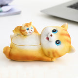 smokeless ashtray cute animal ash tray with lid bear cat dog