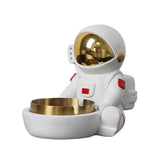 cute astronaut ashtray with lid resin outdoor ash tray nasa