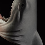 cute animal shark ashtray ceramic ash tray blue gray windproof decorative cool handmade