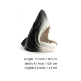 cute animal shark ashtray ceramic ash tray blue gray windproof decorative cool handmade