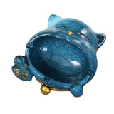 Fortune Cat Ashtray Resin Ash Tray Decorative Home Decor
