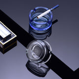 Glass Ashtray Minimalist Round Portable