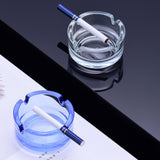 Glass Ashtray Minimalist Round Portable