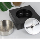 smokeless ashtray stainless steel ash tray marble large