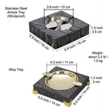 smokeless ashtray stainless steel ash tray marble large