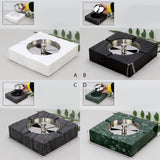 smokeless ashtray stainless steel ash tray marble large