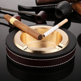 metal cigar ashtray cigarette alloy outdoor ash tray gold silver