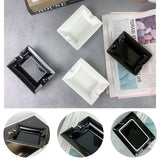 minimalist cigar ashtray black white ash tray ceramic