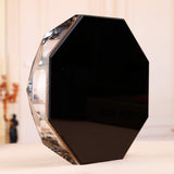 outdoor ashtray crystal glass ash tray heavy large octagon