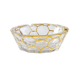 outdoor ashtray gilded crystal glass ash tray classy gold cigar