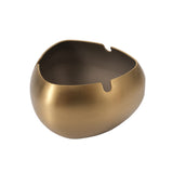 outdoor ashtray metal ash tray stainless steel cute cool heart shape windproof modern dark