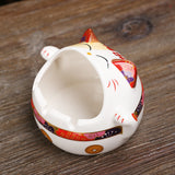 outdoor ashtray windproof ash tray japanese fortune cat maneki neko lucky
