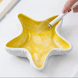 outdoor ashtray starfish ceramic ash tray