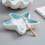 outdoor ashtray starfish ceramic ash tray