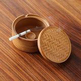 outdoor ashtray with lid ceramic ash tray oriental bamboo steamer smokeless
