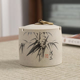 outdoor ashtray with lid ceramic ash tray chinese painting smokeless