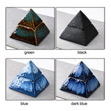 outdoor ashtray with lid ceramic ash tray pyramid smokeless large