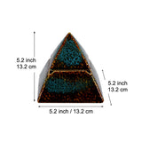 outdoor ashtray with lid ceramic ash tray pyramid smokeless large