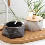 outdoor ashtray with lid cool cute ceramic ash tray smokeless covered lidded windproof elegant home decor