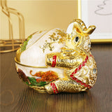 vintage outdoor ashtray with lid metal ash tray smokeless elephant zinc alloy