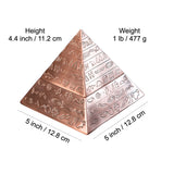 vintage outdoor ashtray with lid metal pyramid ash tray Egyptian Egypt zinc alloy 