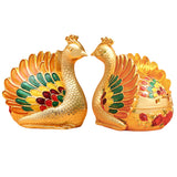 outdoor ashtray with lid for patio metal zinc alloy ash tray beautiful peacock smokeless covered lidded decorative handmade home decor vintage gold