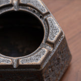 outdoor ashtray with lid retro ash tray ceramic smokeless