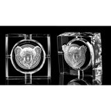 outdoor crystal glass ashtray cigarette cigar cool cute ash tray large classy minimalist angel medusa