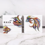 pocket ashtray plastic portable heatproof smokeless ash tray goldfish