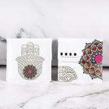 pocket ashtray plastic portable heatproof smokeless ash tray palm fatimah hand
