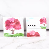 pocket ashtray plastic portable heatproof smokeless ash tray tree pink