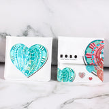 pocket ashtray plastic portable heatproof smokeless ash tray heart