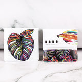 pocket ashtray plastic portable heatproof smokeless ash tray leaf