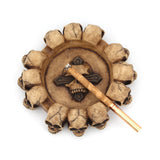 resin skulls ashtray ash tray gothic style decor